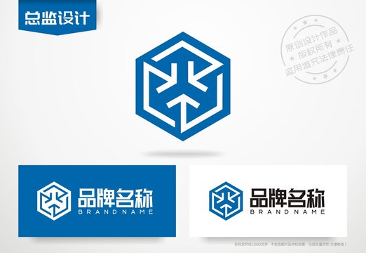 立方體logo科技魔方標(biāo)志