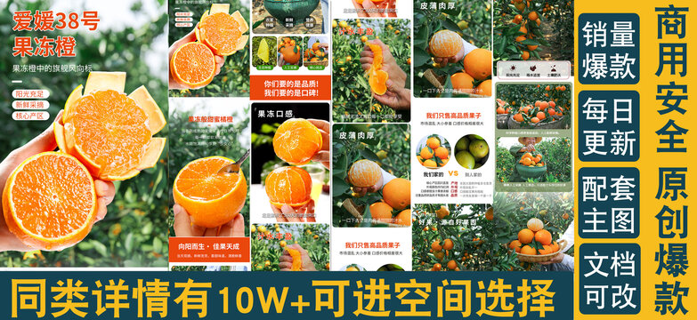 愛媛果凍橙詳情頁