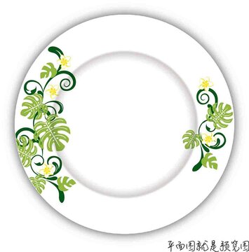 餐具花面