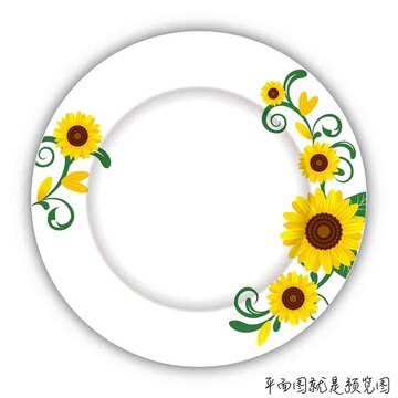 餐具花面