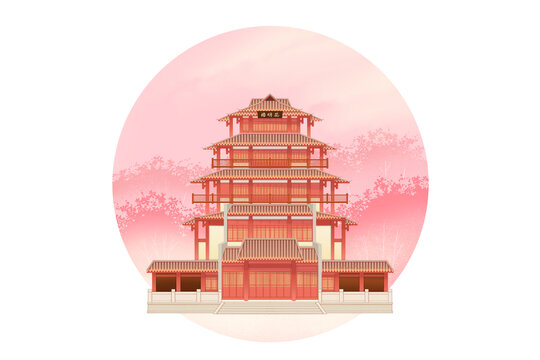 長沙花明樓湖南地標建筑