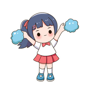 啦啦隊(duì)女孩