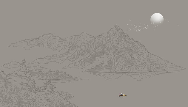 山水畫