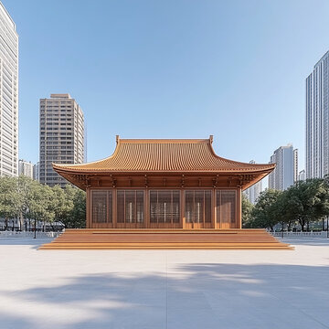 大殿效果圖
