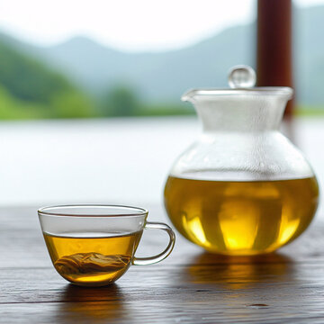 玻璃茶杯