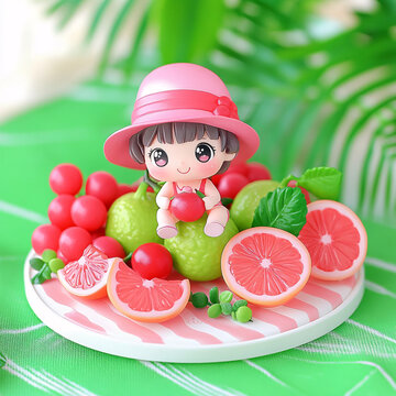 水果娃娃素材