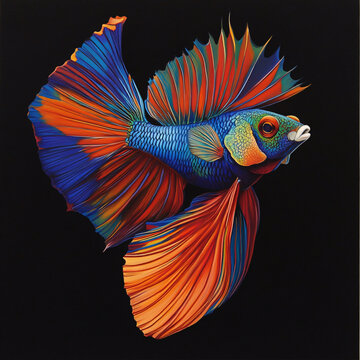 3d畫金魚