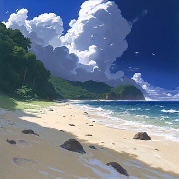 動漫海邊