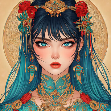 國風(fēng)神女
