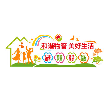 物業(yè)管理文化墻