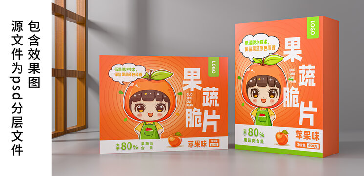 果蔬脆蘋果包裝