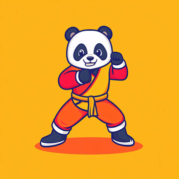 熊貓大俠形像設計
