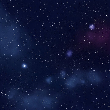 深藍(lán)星空背景