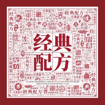 經(jīng)典配方文字裝飾畫
