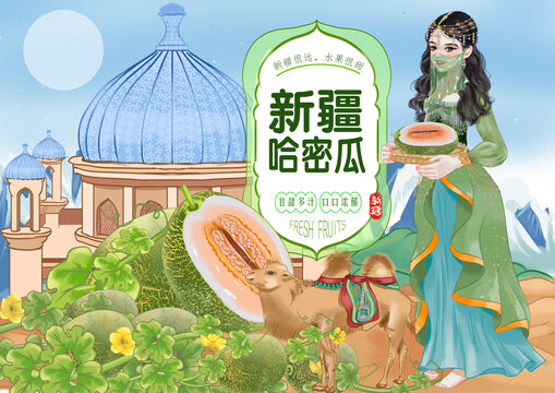 新疆哈密瓜