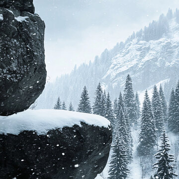 雪景壁紙