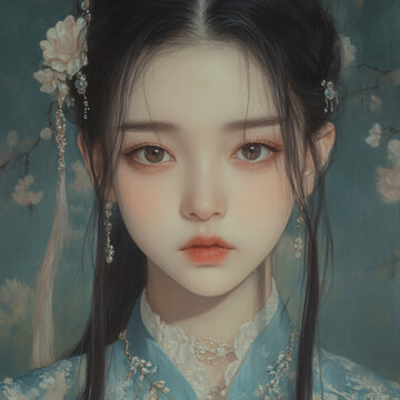 古風(fēng)美女頭像封面