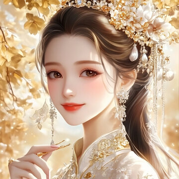 古風(fēng)美女頭像