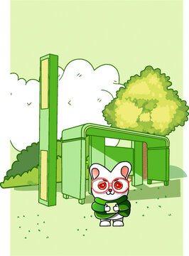 公交車植物云