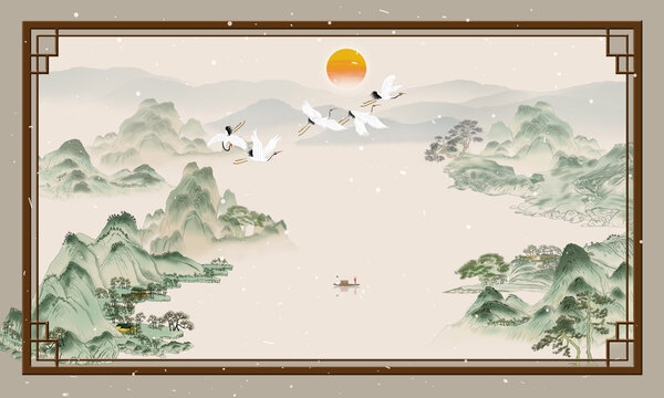 青綠山水