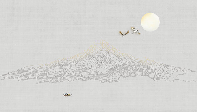 線條山