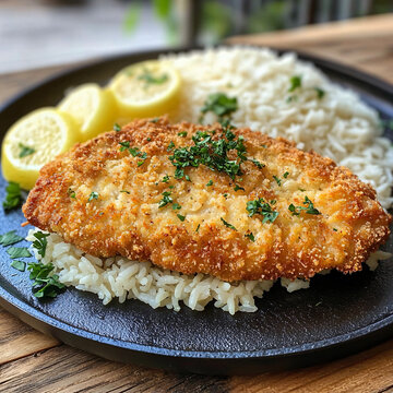 金粒魚排