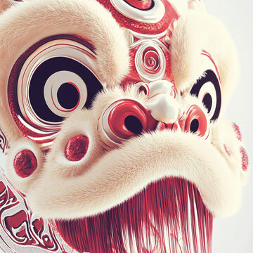 舞獅壁紙封面背景