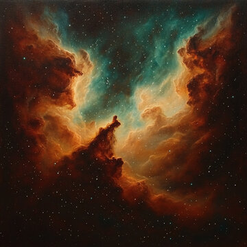 星云裝飾畫