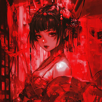 暗黑系少女