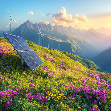 高山風(fēng)力太陽能發(fā)電
