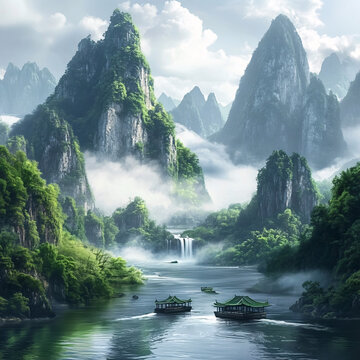 山水畫(huà)