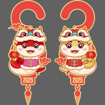 蛇年門掛