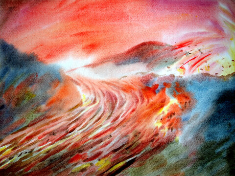美國(guó)華盛頓州圣海倫斯火山