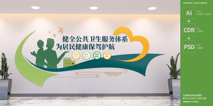 公共衛(wèi)生醫(yī)療文化墻