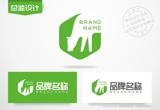 牛logo牛肉標(biāo)志
