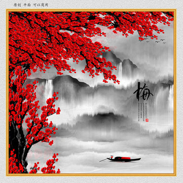 紅梅報喜