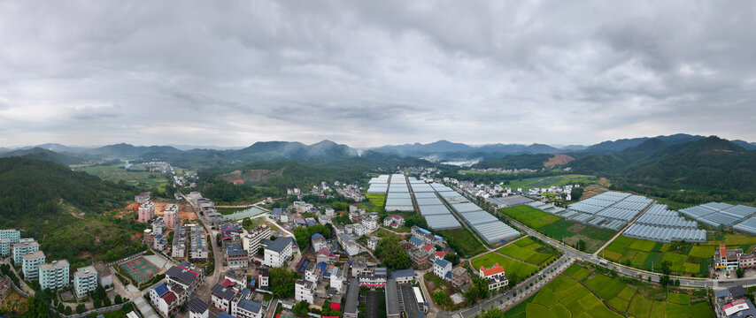 信豐縣大橋鎮(zhèn)全景圖