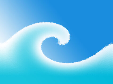 海浪效果