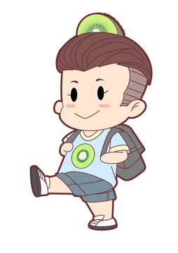 Q版奇異果男孩