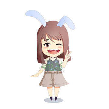 可愛(ài)少女