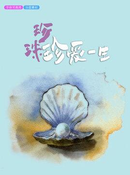 貝殼手繪