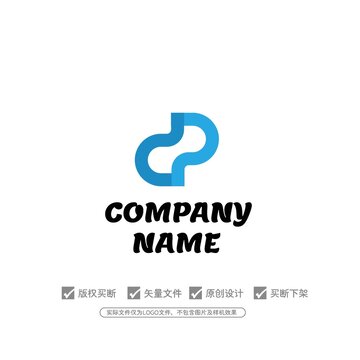 P字母logo