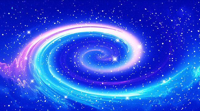 唯美旋渦星空