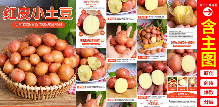 紅皮小土豆詳情頁