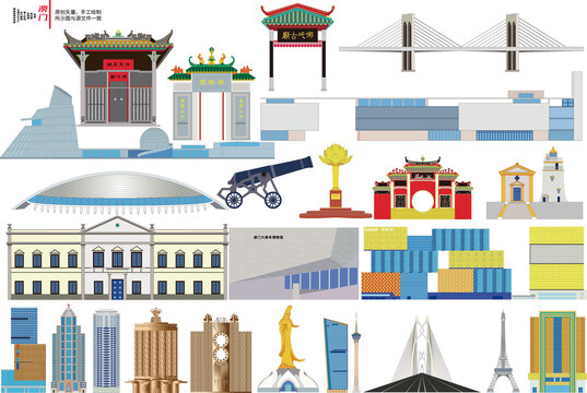 澳門地標建筑合集