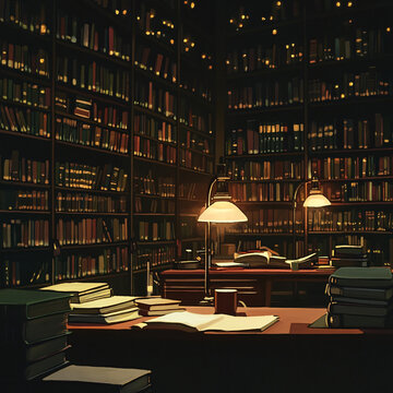 圖書館之夜