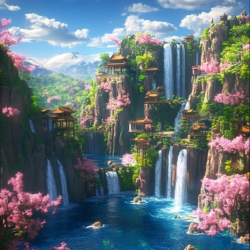 古風(fēng)動(dòng)畫場景