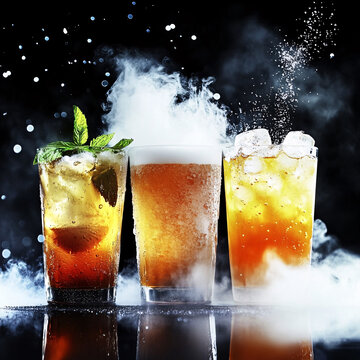 汽泡茶飲