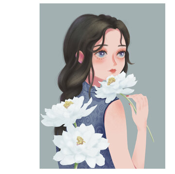 花和人