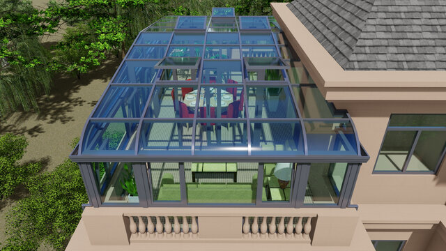 陽光房搭建參考圖